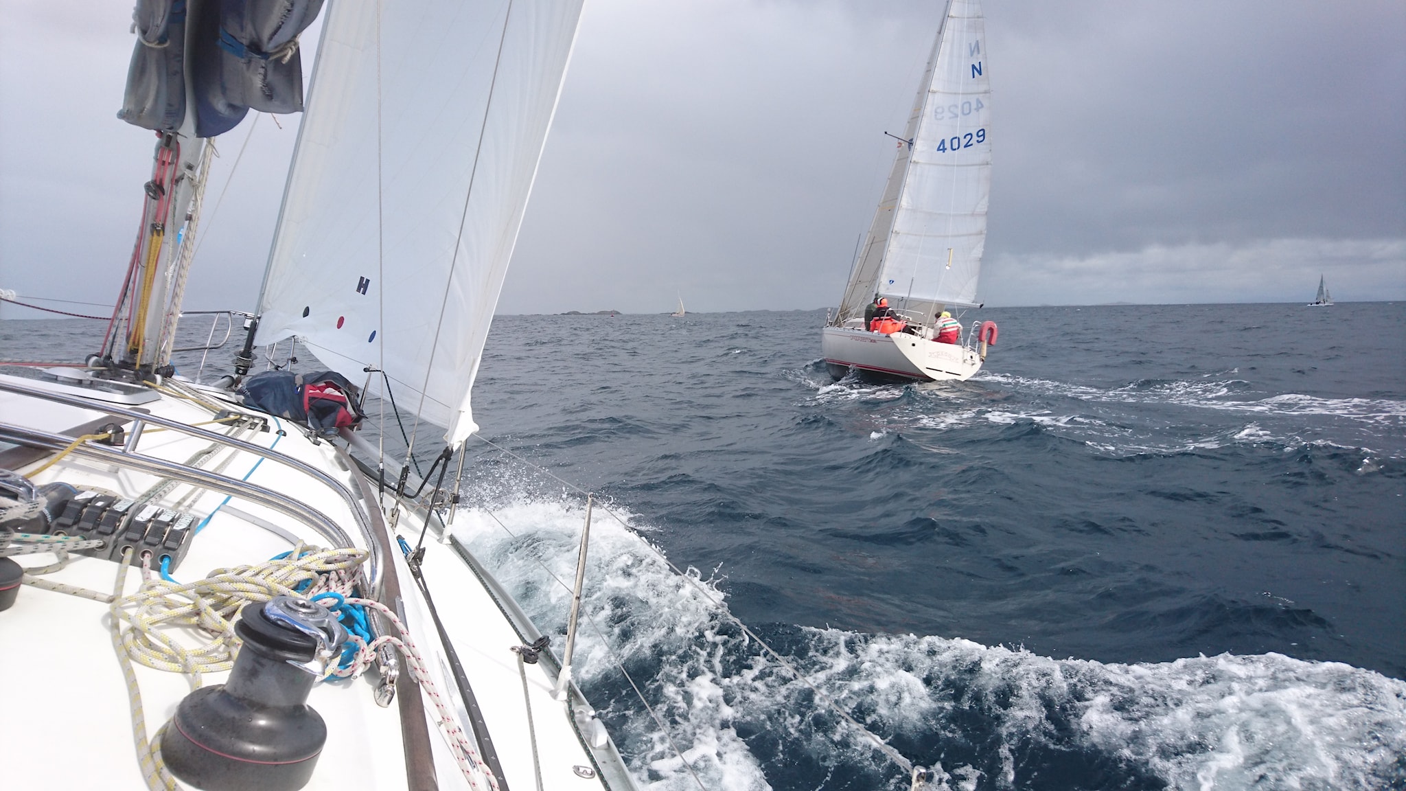 Sesongavslutning på sjøen 12. oktober